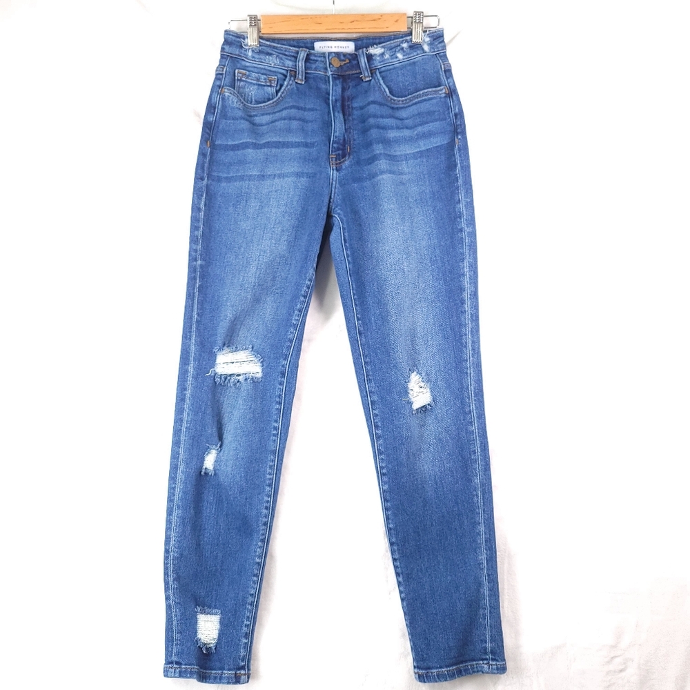 Flying Monkey Moon Legend Stretchy Mom Jeans Y3986 27